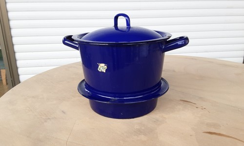Emaille wassertopf antik - -,