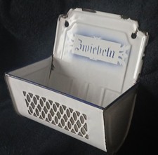 Zwiebelbehälter•Emaille•A