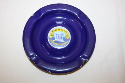 Alter emaille aschenbecher - emaille, "