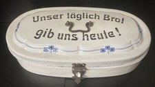 Antiker Brotkasten emailliert