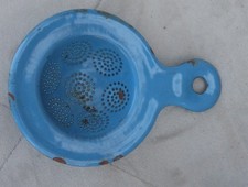 original altes Email Sieb