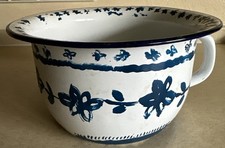 Nachttopf Emaille, Vintage