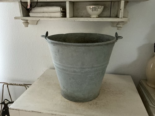 Alter eimer zinkeimer shabby - alter,
