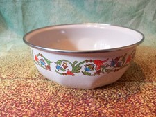 alte Email Schüssel 22 cm