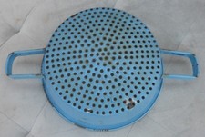 altes Email Sieb Durchschlag