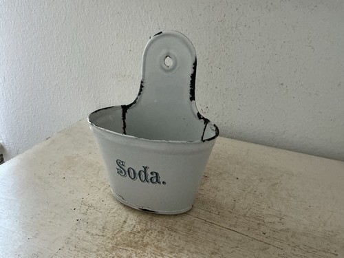 Alter emaille wandbehälter - alter,