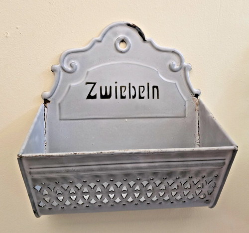 Alter emaillierter zwiebel - emaillierter,