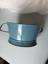 altes großes Sieb  Emaille