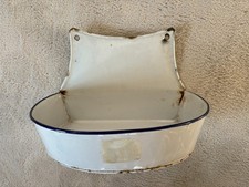 Alte emaillierte Schale Becken